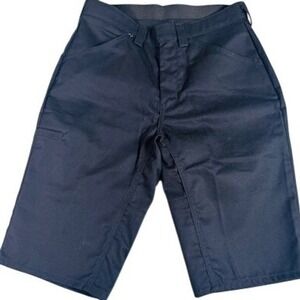 Red Kap Shorts Mens 30 PT4LBK2 Black Workwear Utility Stretch 13 Inseam